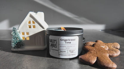 Gingerbread Time Candle