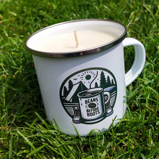 Beans Before Boots Candle