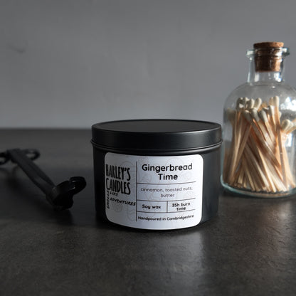 Gingerbread Time Candle